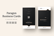 Paragon Business Card 5 Bundles, a Business Card Template by Ctrl space studio (Thumbnail 1 of 9)