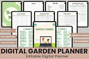 Hyperlink Digital Garden  Planner, a Design Template by Designmela01 (Thumbnail 1 of 11)