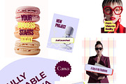 Coach Instagram Canva Templates, a Social Media Template by MOAROShop (Thumbnail 7 of 10)