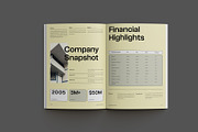 Yellow Startup Quarterly Report, a Brochure Template by Neermana (Thumbnail 3 of 10)