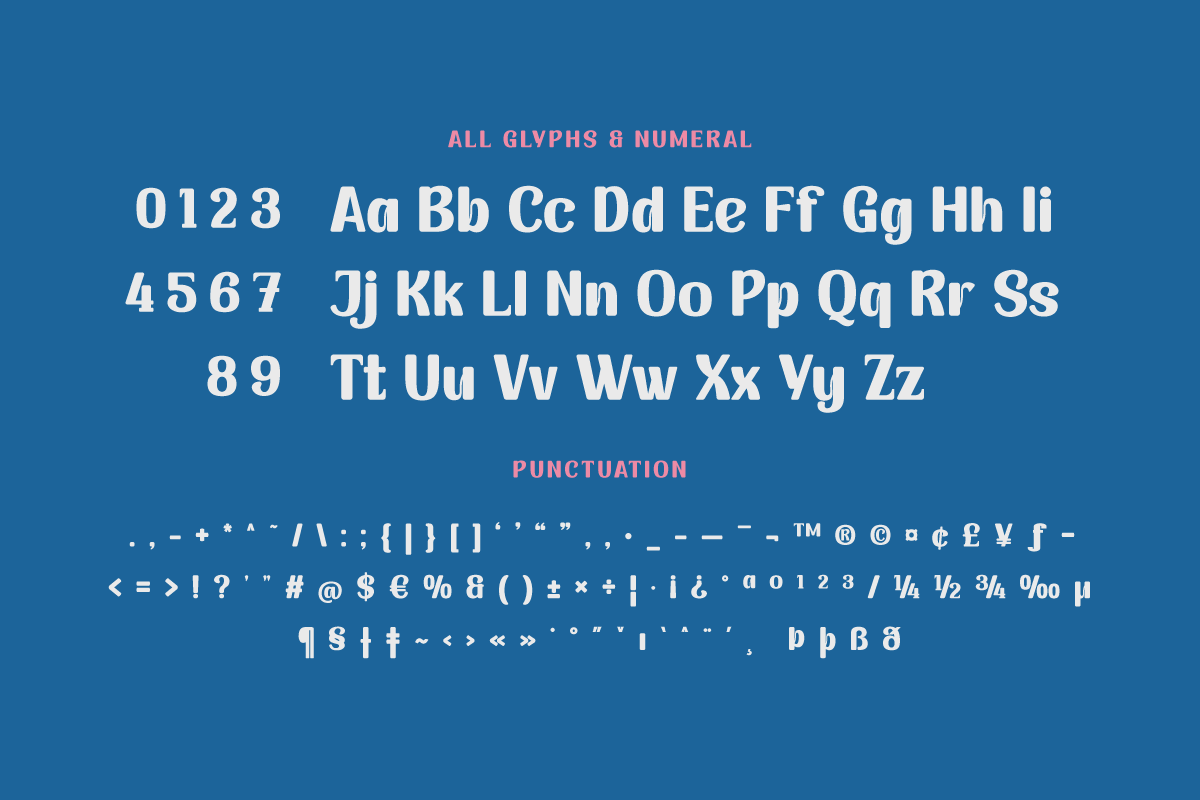 ANWUTOK | Display Font, a Sans Serif Font by twinstd (Photo 10 of 13)
