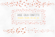rose gold confetti brushes, a Brush Add-On by TeaBerry (Thumbnail 1 of 2)