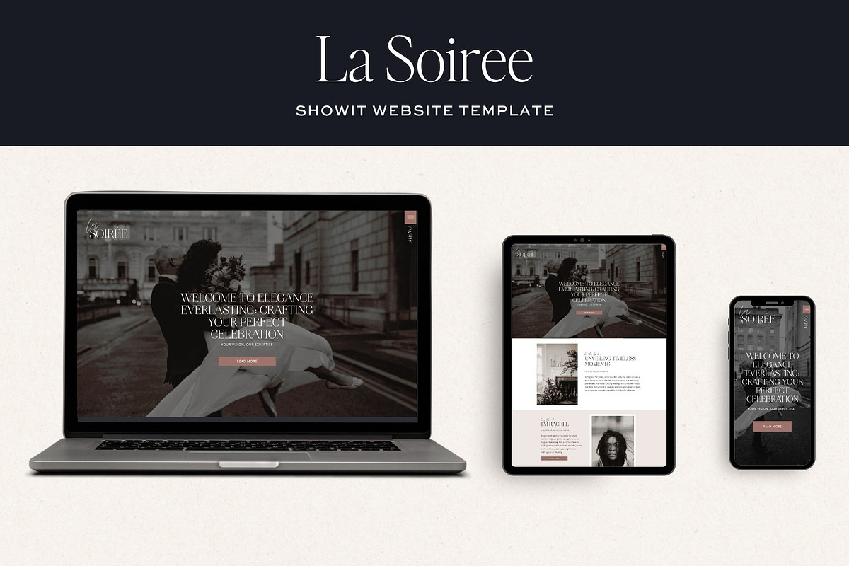 Aesthetic Showit Website Template, a Websites & App Template by Monarch Design Co. (Photo 2 of 9)