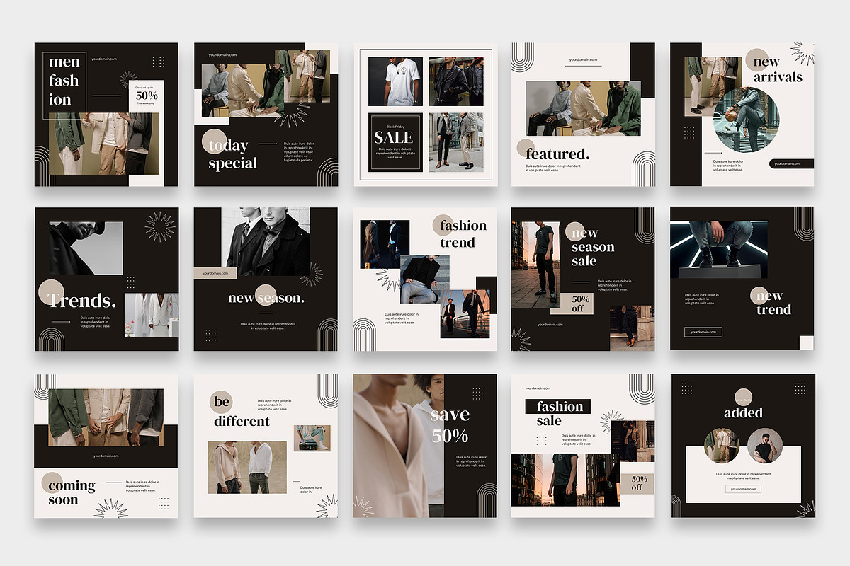 Fashion Instagram Canva Template, a Social Media Template by Boinah Studio (Photo 6 of 6)