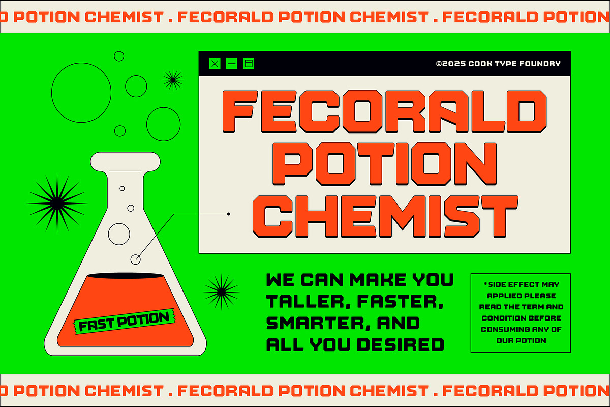 Fecorald, a Sans Serif Font by graphicook (Photo 4 of 10)