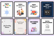 Top Selling Digital Planner, a Stationery Template by Shumaya (Thumbnail 2 of 4)