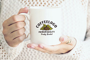 24 Coffee Mockup #3, a Cups & Container Mockup by Walentin (Thumbnail 11 of 24)