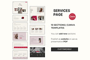 ROSA Canva Landing Page, a Landing Page Template by Studio Suvelle (Thumbnail 7 of 8)