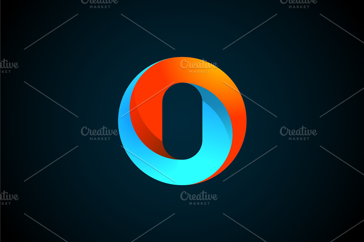 O Letter Logo, a Branding & Logo Template by Luis Muniz (Photo 1 of 2)