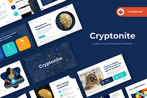 Cryptocurrency PowerPoint Template, a Presentation Template by Biwarastudio