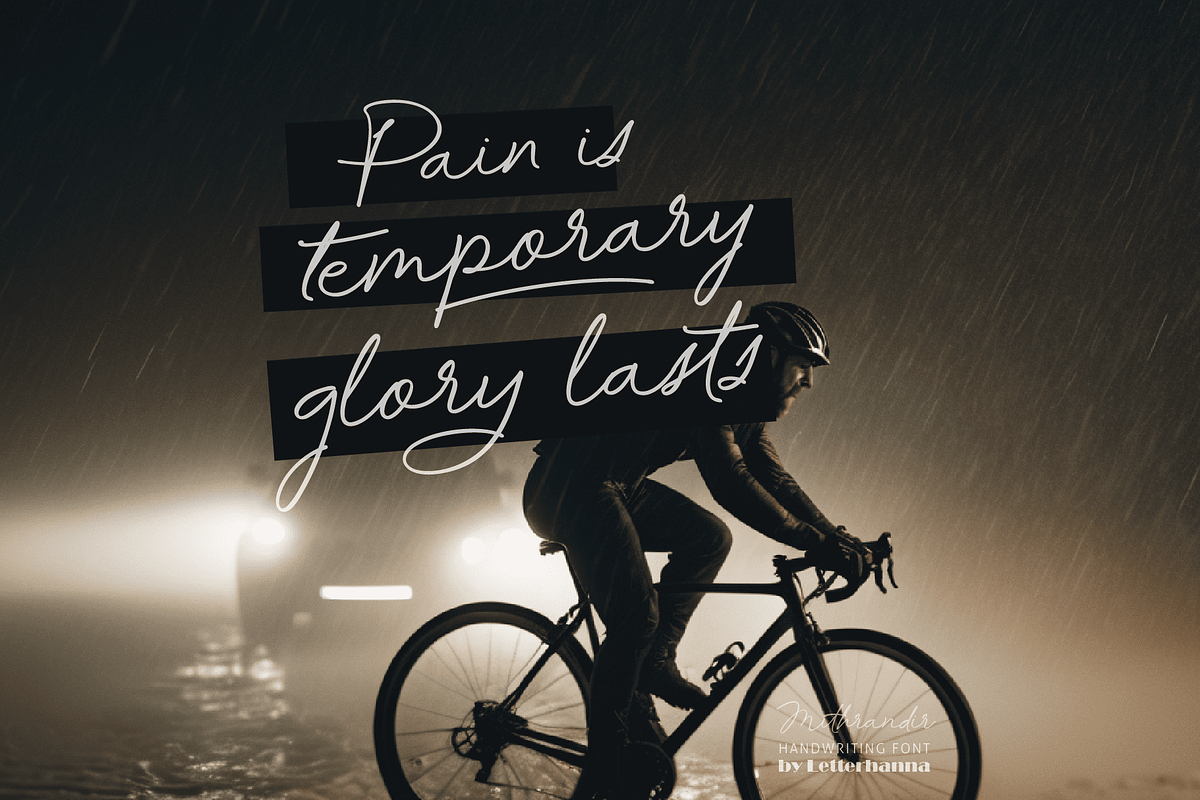 Mithrandir Font, a Handwritten Font by Letterhanna Studio (Photo 5 of 21)