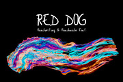 Red Dog Handwriting Font, a Script Font by Designerbundle (Thumbnail 1 of 2)