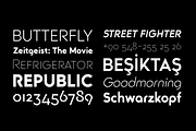 Trakya Sans, a Sans Serif Font by BULENT YUKSEL (Thumbnail 5 of 11)