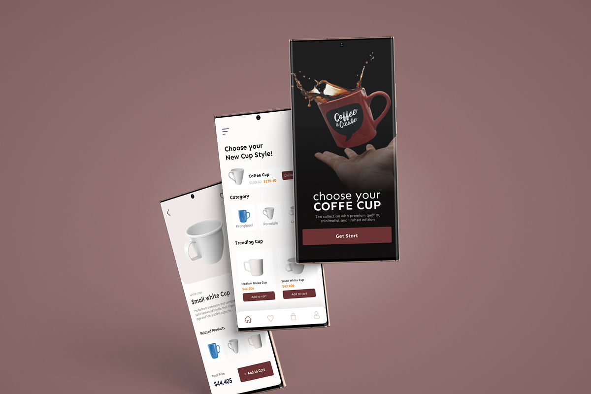 Ecommerce App Ui Concept, an App Template by muneezahussain (Photo 1 of 2)