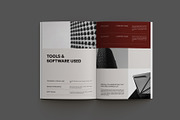 Red Minimal Architect Portfolio, a Brochure Template by Neermana (Thumbnail 9 of 10)