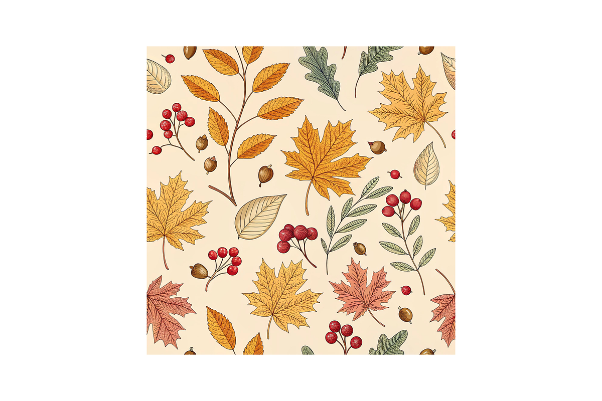 Autumn Fall Plaid Seamless Pattern, a Pattern Graphic by FloridPrintables (Photo 7 of 11)
