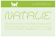 natalie font, a Font by weknow (Thumbnail 2 of 5)