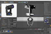 Stage Lighting Collection-14 PCS, an Object 3D Model by akerStudio (Thumbnail 280 of 309)