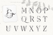 Botanical Alphabet & Monograms., a Decorative Illustration by Designwork (Thumbnail 3 of 18)