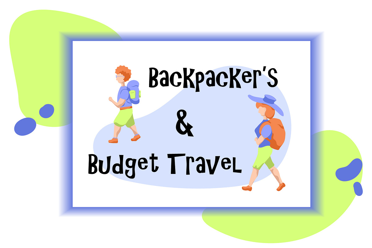 Traveling People Vector Illustration, a Person Illustration by RabbitAndPencil (Photo 6 of 7)