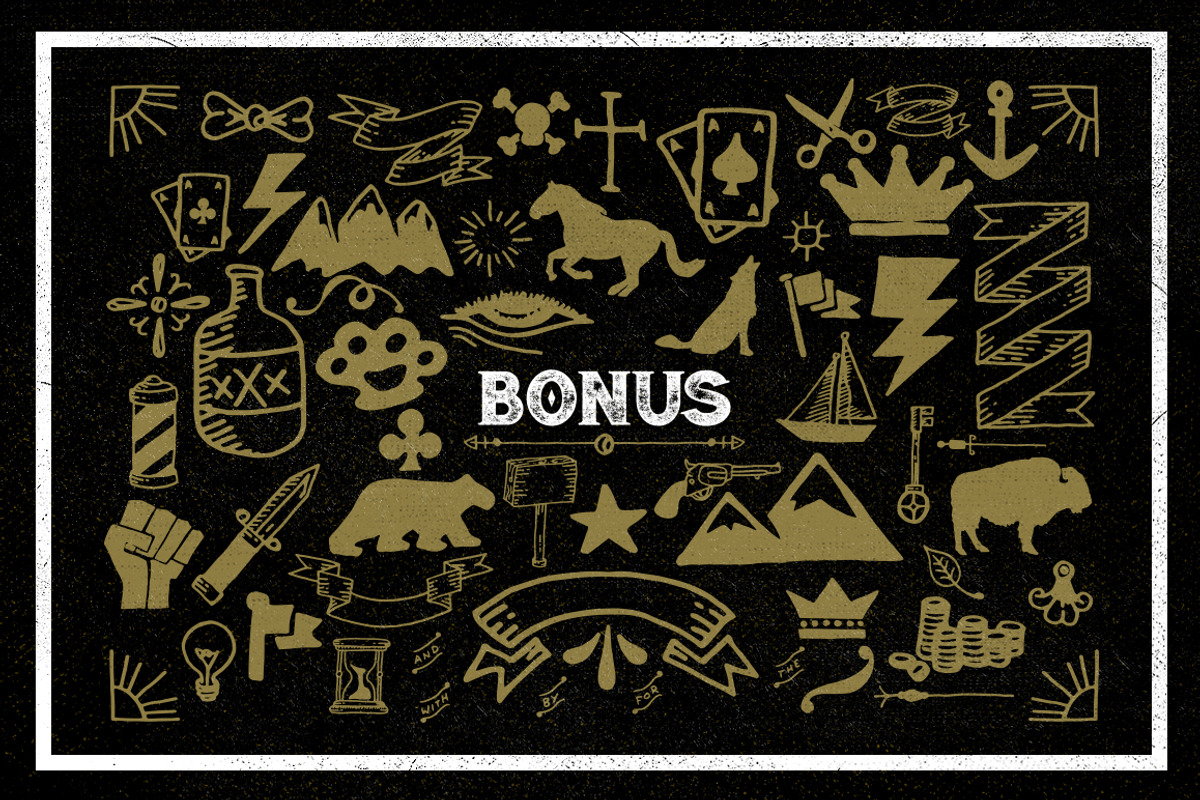 Highbinder Display Font preview 5
