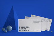3D Geometric Business Card Mock-ups, a Business Card Template by MindMuse (Thumbnail 10 of 11)