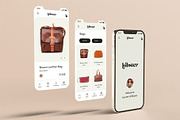 Phone Screen Mock-up, a Device Mockup by zippypixelstudio (Thumbnail 11 of 12)