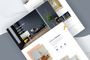 Interior Website & Furniture Design, a Landing Page Template by uiwarrior (Thumbnail 3 of 4)