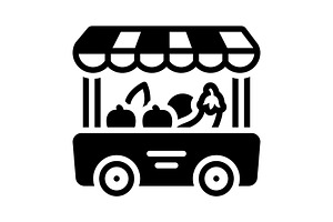 Produced veggies solid icon, a Solid Icon by Creative priyanka