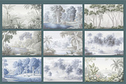 Forest Art Wallpaper Set, an Illustration by fei long (Thumbnail 8 of 9)