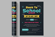 School Themed Flyer Layout, a Stationery Template by ContestDesign (Thumbnail 2 of 2)