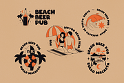 Vacation Illustrations Pack, a Branding & Logo Template by Creathift (Thumbnail 4 of 5)
