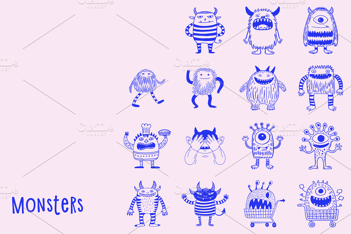 1001 Cute Doodles Bundle, an Object Illustration by Danil Polshin (Photo 38 of 65)