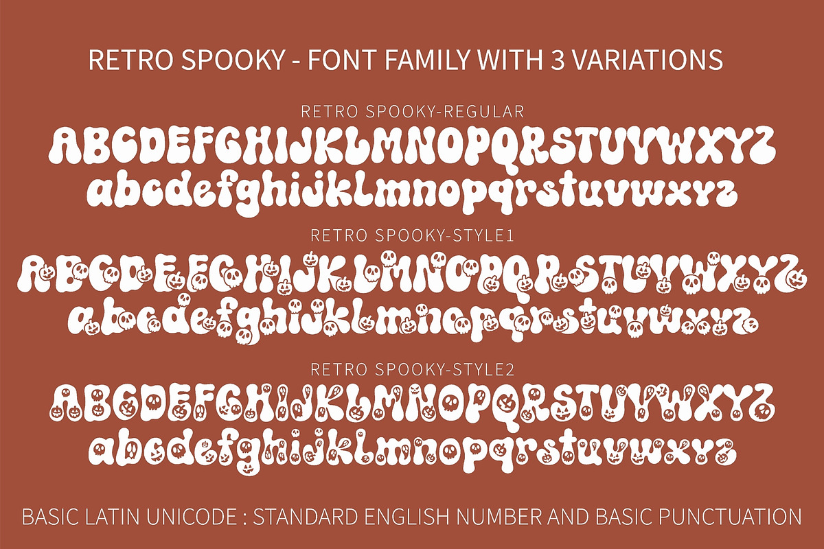 Retro Spooky - Retro Halloween font, a Handwritten Font by BitongType (Photo 9 of 9)