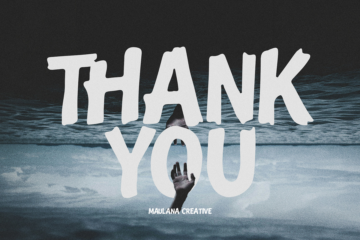 Sekai Sengok Halloween Brush Marker, a Handwritten Font by Maulana Creative (Photo 7 of 7)