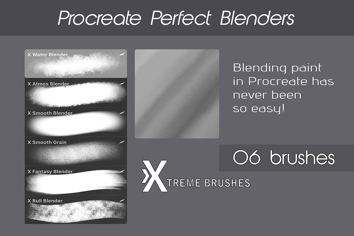 Procreate Blenders Brushset preview 3
