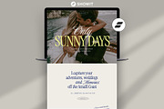 Photography Website Template, a Websites & App Template by Superhero Design Co. (Thumbnail 1 of 7)