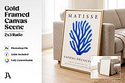 Framed Canvas Mockup Bundle PSD, a Household Mockup by Julian Adams (Thumbnail 8 of 35)