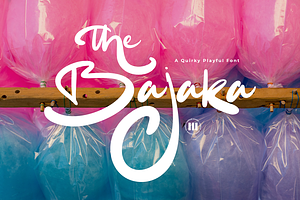 The Bajaka | A Unique Font