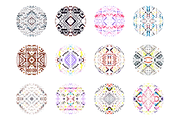 Colorful tribal patterns vol1, a Pattern Graphic by Art Sproot (Thumbnail 4 of 8)
