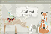 The Quilted Fox, a Decorative Illustration by Bridgett Stahlman Design (Thumbnail 2 of 7)