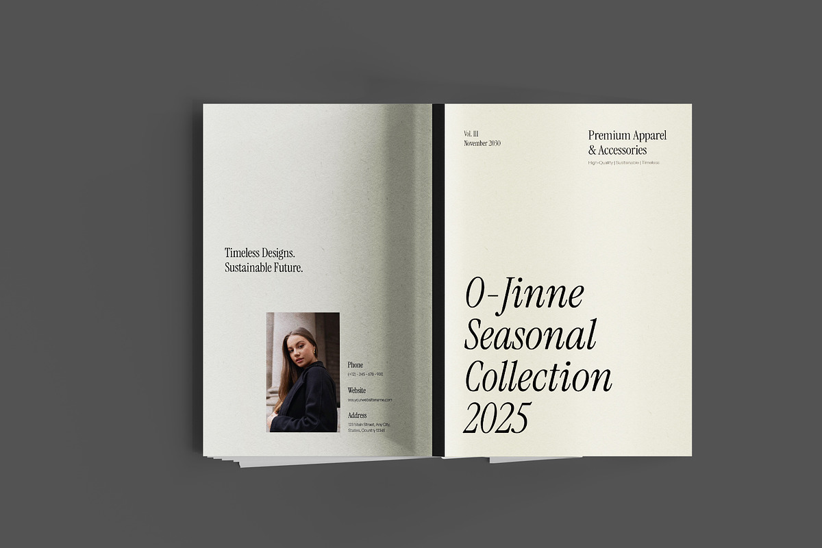 Fashion Catalog Template, a Brochure Template by Neermana (Photo 10 of 10)