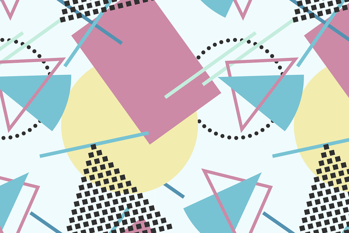 Abstract trendy seamless patterns, a Pattern Graphic by ExpressShop (Photo 6 of 7)