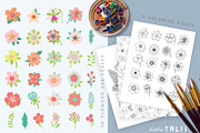 FLOWERS- Spring Illustration Bundle, a Seasonal Illustration by Hello Talii (Thumbnail 5 of 8)