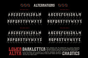 Krondos Typeface, a Blackletter Font by alit design (Thumbnail 12 of 17)