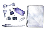 Work place watercolor, an Education Illustration by Watercolor & sketches (Thumbnail 3 of 5)
