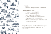 Washington DC Seamless Pattern Set, a Pattern Graphic by Hughes Studio (Thumbnail 8 of 9)