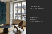 Parisian Home | Room No. 1 Mockup, a Household Mockup by Blixa 6 Studios (Thumbnail 6 of 7)