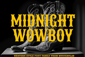 Midnight Wowboy Font