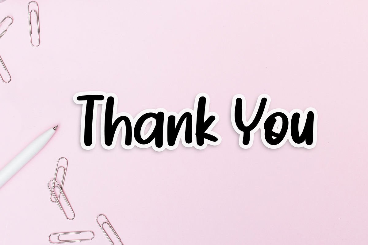 Simple Present Tense, a Handwritten Font by Creative Writting (Photo 6 of 6)